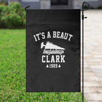 Funny Christmas It’s a Beaut Clark Garden Flag Xmas Tree Disaster Griswold Family Holiday - Wonder Print Shop