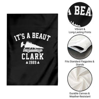 Funny Christmas It’s a Beaut Clark Garden Flag Xmas Tree Disaster Griswold Family Holiday - Wonder Print Shop