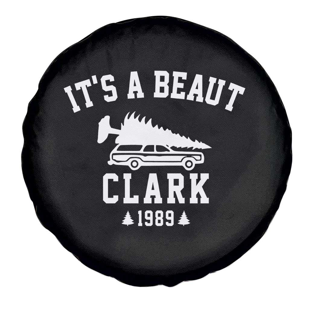 Funny Christmas It’s a Beaut Clark Spare Tire Cover Xmas Tree Disaster Griswold Family Holiday - Wonder Print Shop