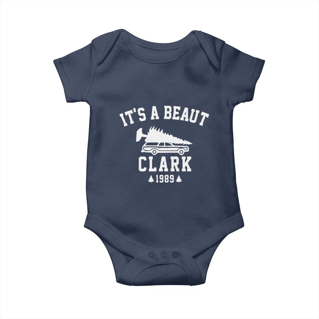 Funny Christmas It’s a Beaut Clark Baby Onesie Xmas Tree Disaster Griswold Family Holiday - Wonder Print Shop