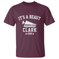 Funny Christmas It’s a Beaut Clark T Shirt Xmas Tree Disaster Griswold Family Holiday - Wonder Print Shop