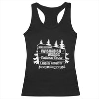 Iwishabish Woods National Forest Racerback Tank Top Funny Land of Audacity Meme Sassy Humor - Wonder Print Shop