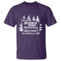 Iwishabish Woods National Forest T Shirt Funny Land of Audacity Meme Sassy Humor - Wonder Print Shop
