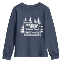 Iwishabish Woods National Forest Youth Sweatshirt Funny Land of Audacity Meme Sassy Humor - Wonder Print Shop