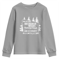 Iwishabish Woods National Forest Youth Sweatshirt Funny Land of Audacity Meme Sassy Humor - Wonder Print Shop