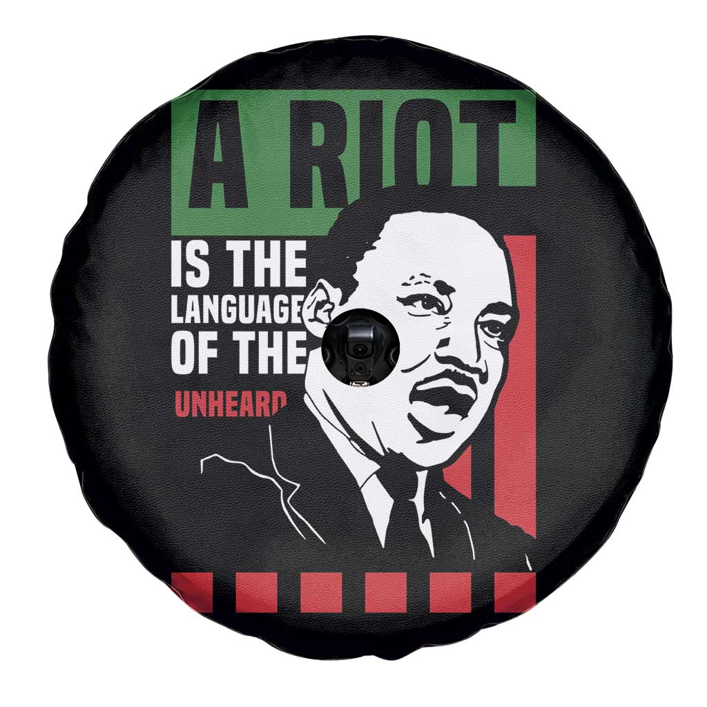 Martin Luther King MLK Spare Tire Cover A Riot Is The Language Of The Unheard Civil Rights