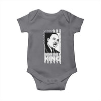 Martin Luther King MLK Baby Onesie Dream Like A King Black History American Flag