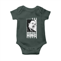 Martin Luther King MLK Baby Onesie Dream Like A King Black History American Flag
