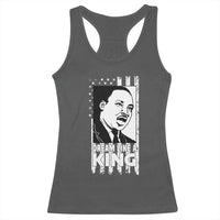 Martin Luther King MLK Racerback Tank Top Dream Like A King Black History American Flag