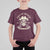 Gulf of Mexico Pirate Sugar Skull T Shirt For Kid Est 1550 Stay Salty And Resist