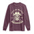 Gulf of Mexico Pirate Sugar Skull Long Sleeve Shirt Est 1550 Stay Salty And Resist