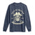 Gulf of Mexico Pirate Sugar Skull Long Sleeve Shirt Est 1550 Stay Salty And Resist