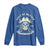 Gulf of Mexico Pirate Sugar Skull Long Sleeve Shirt Est 1550 Stay Salty And Resist