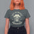 Gulf of Mexico Pirate Sugar Skull T Shirt For Women Est 1550 Stay Salty And Resist