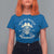 Gulf of Mexico Pirate Sugar Skull T Shirt For Women Est 1550 Stay Salty And Resist