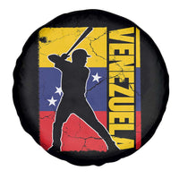 Venezuela Baseball Pride Vintage Flag Spare Tire Cover Venezuelan Sports Fan Gift for Latino Beisbol Lovers