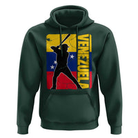 Venezuela Baseball Pride Vintage Flag Hoodie Venezuelan Sports Fan Gift for Latino Beisbol Lovers