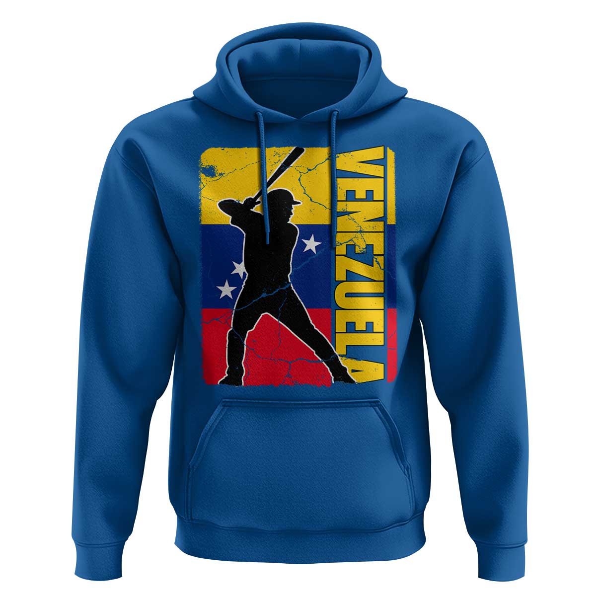 Venezuela Baseball Pride Vintage Flag Hoodie Venezuelan Sports Fan Gift for Latino Beisbol Lovers