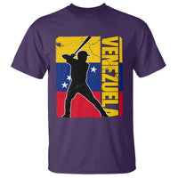 Venezuela Baseball Pride Vintage Flag T Shirt Venezuelan Sports Fan Gift for Latino Beisbol Lovers