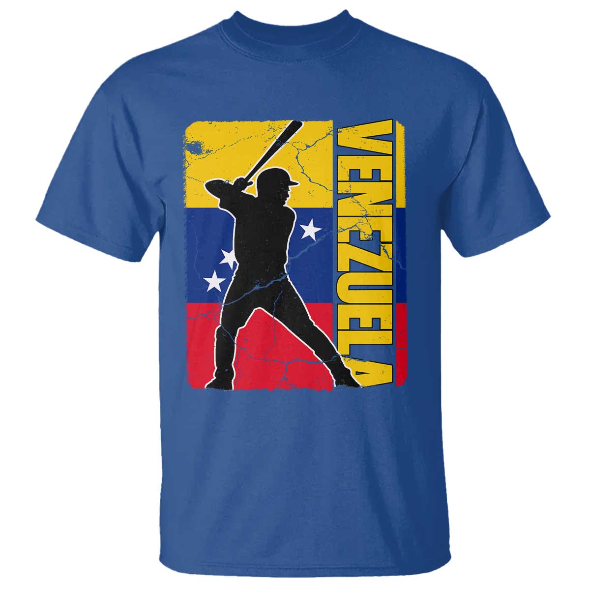 Venezuela Baseball Pride Vintage Flag T Shirt Venezuelan Sports Fan Gift for Latino Beisbol Lovers