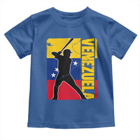 Venezuela Baseball Pride Vintage Flag Toddler T Shirt Venezuelan Sports Fan Gift for Latino Beisbol Lovers