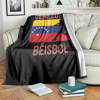 Venezuela Beisbol Flag Throw Blanket Venezuelan Baseball Pride Latino Sports Fans