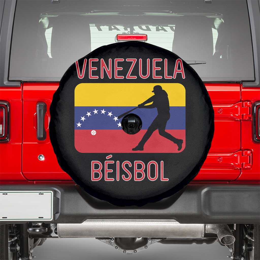 Venezuela Beisbol Flag Spare Tire Cover Venezuelan Baseball Pride Latino Sports Fans