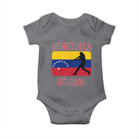 Venezuela Beisbol Flag Baby Onesie Venezuelan Baseball Pride Latino Sports Fans