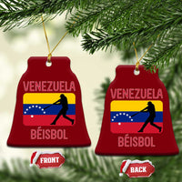 Venezuela Beisbol Flag Ceramic Ornament Venezuelan Baseball Pride Latino Sports Fans