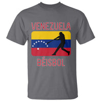 Venezuela Beisbol Flag T Shirt Venezuelan Baseball Pride Latino Sports Fans