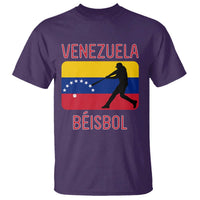 Venezuela Beisbol Flag T Shirt Venezuelan Baseball Pride Latino Sports Fans