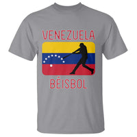 Venezuela Beisbol Flag T Shirt Venezuelan Baseball Pride Latino Sports Fans