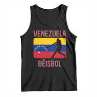 Venezuela Beisbol Flag Tank Top Venezuelan Baseball Pride Latino Sports Fans