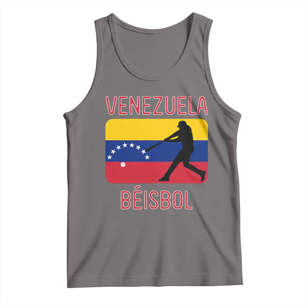 Venezuela Beisbol Flag Tank Top Venezuelan Baseball Pride Latino Sports Fans