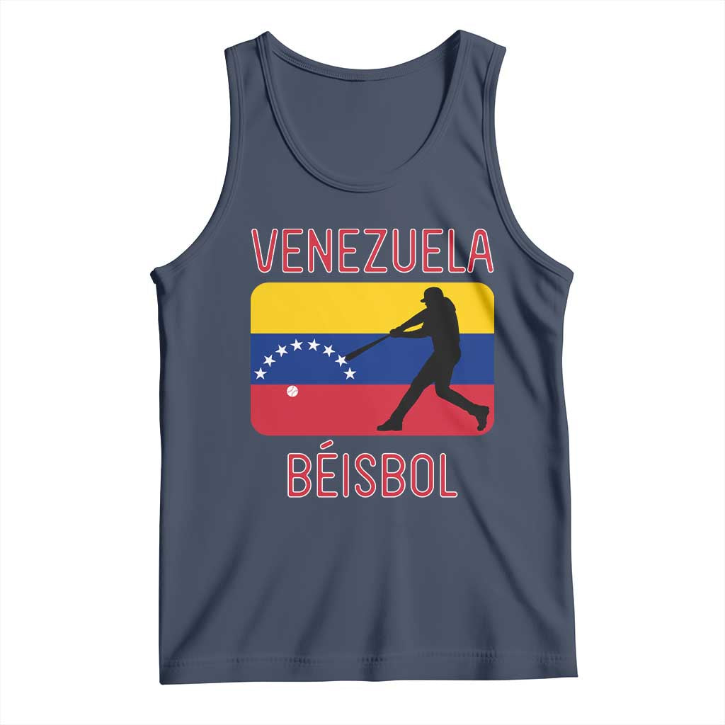 Venezuela Beisbol Flag Tank Top Venezuelan Baseball Pride Latino Sports Fans