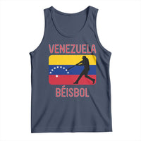 Venezuela Beisbol Flag Tank Top Venezuelan Baseball Pride Latino Sports Fans