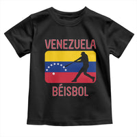Venezuela Beisbol Flag Toddler T Shirt Venezuelan Baseball Pride Latino Sports Fans
