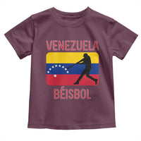 Venezuela Beisbol Flag Toddler T Shirt Venezuelan Baseball Pride Latino Sports Fans