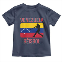 Venezuela Beisbol Flag Toddler T Shirt Venezuelan Baseball Pride Latino Sports Fans