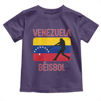 Venezuela Beisbol Flag Toddler T Shirt Venezuelan Baseball Pride Latino Sports Fans