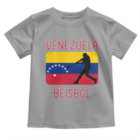 Venezuela Beisbol Flag Toddler T Shirt Venezuelan Baseball Pride Latino Sports Fans