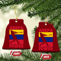 Arepa Power Venezuela Baseball Flag Ceramic Ornament Funny Venezuelan Pride Gift for Beisbol Lovers