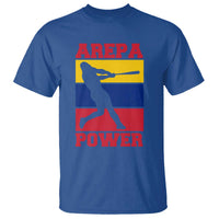 Arepa Power Venezuela Baseball Flag T Shirt Funny Venezuelan Pride Gift for Beisbol Lovers