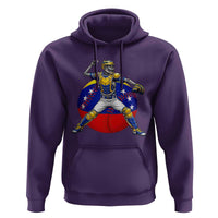 Venezuela Baseball Pitcher Skeleton Hoodie Venezuelan Flag Venezuela Pride Sports Fans