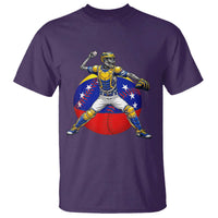 Venezuela Baseball Pitcher Skeleton T Shirt Venezuelan Flag Venezuela Pride Sports Fans