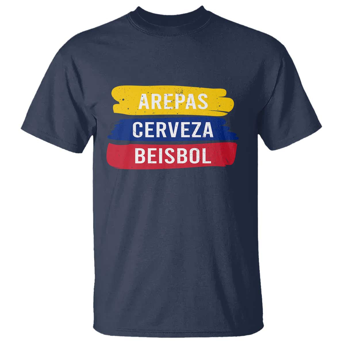 Arepas Cerveza Beisbol Venezuela Things T Shirt Funny Latino Food Beer and Baseball Pride