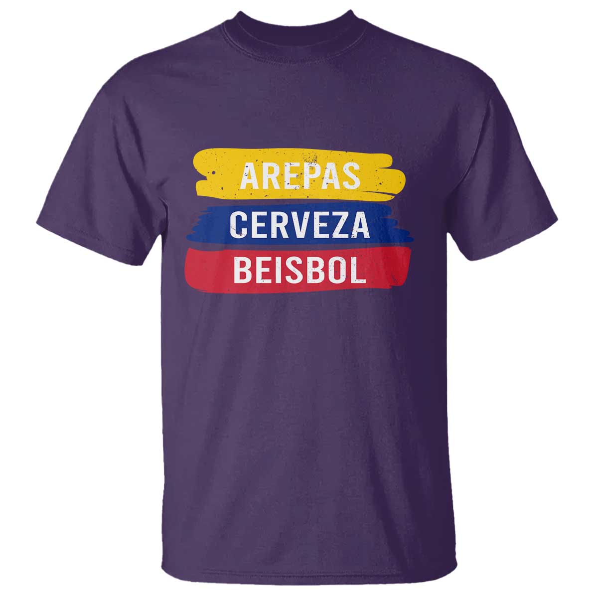 Arepas Cerveza Beisbol Venezuela Things T Shirt Funny Latino Food Beer and Baseball Pride