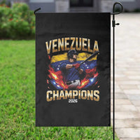 Venezuela Champions 2026 Garden Flag Beisbol Venezuelan Pride Flag Baseball Fans