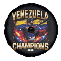 Venezuela Champions 2026 Spare Tire Cover Beisbol Venezuelan Pride Flag Baseball Fans