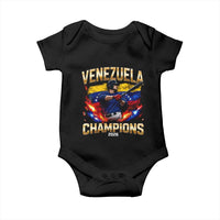 Venezuela Champions 2026 Baby Onesie Beisbol Venezuelan Pride Flag Baseball Fans